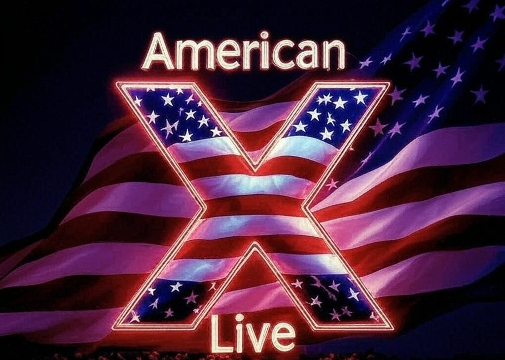 American X Live logo